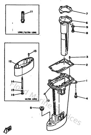 Diagram for Upper Casing
