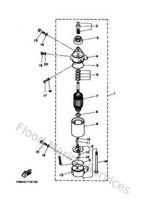 Diagram for Starting Motor