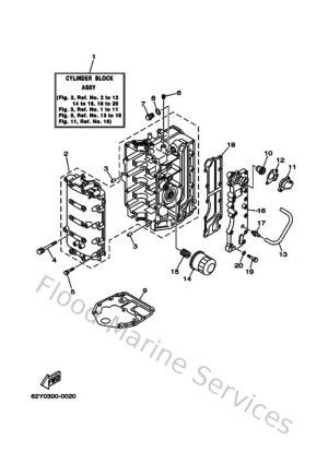 Diagram for Cylinder & Crankcase