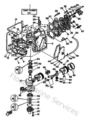 Diagram for Cylinder & Crankcase