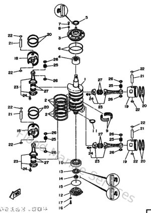 Diagram for Crankshaft & Piston