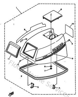 Diagram for Top Cowling