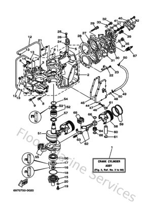 Diagram for Cylinder & Crankcase