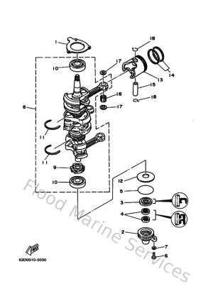 Diagram for Crankshaft & Piston
