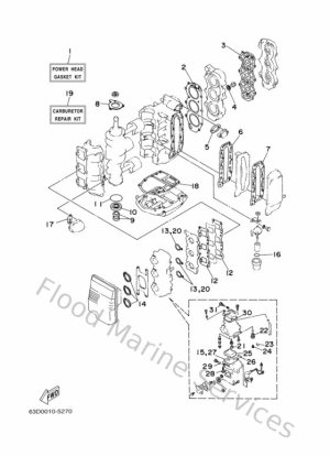 Diagram for Repair Kit 1