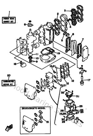 Diagram for Repair Kit 1