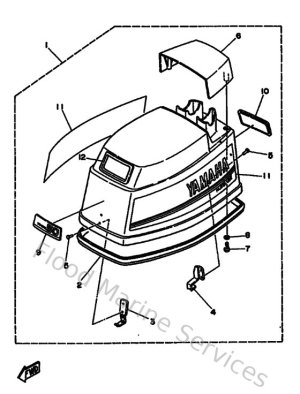 Diagram for Top Cowling
