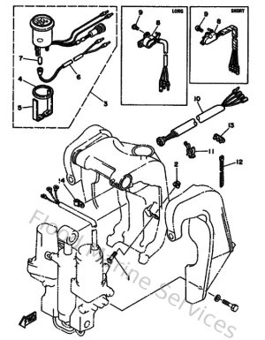 Diagram for Power Trim & Tilt Assy