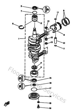 Diagram for Crankshaft & Piston