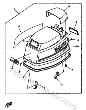 Diagram for Top Cowling