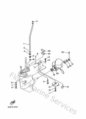 Diagram for Lower Casing & Drive 2