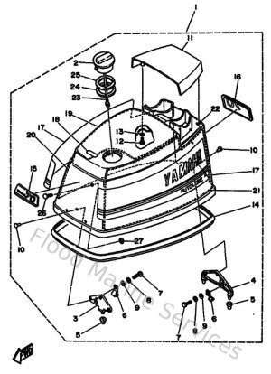 Diagram for Top Cowling