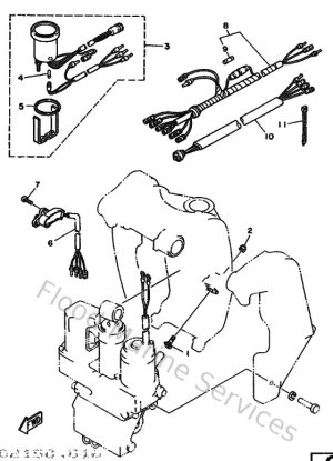 Diagram for Power Trim & Tilt Assy