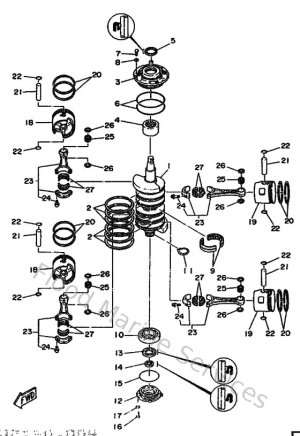 Diagram for Crankshaft & Piston