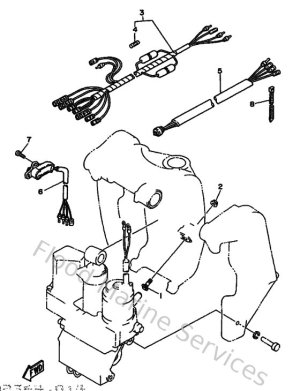 Diagram for Power Trim & Tilt Assy