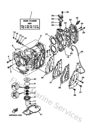 Diagram for Cylinder & Crankcase