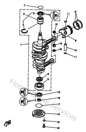 Diagram for Crankshaft & Piston
