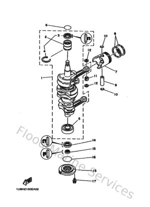 Diagram for Crankshaft & Piston