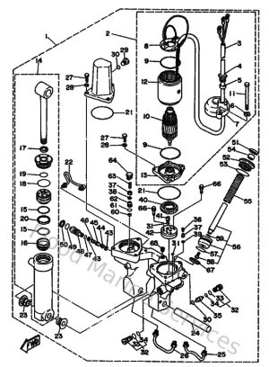 Diagram for Power Trim & Tilt Assy