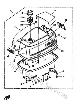 Diagram for Top Cowling