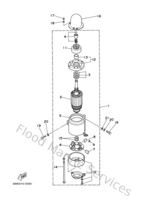 Diagram for Starting Motor