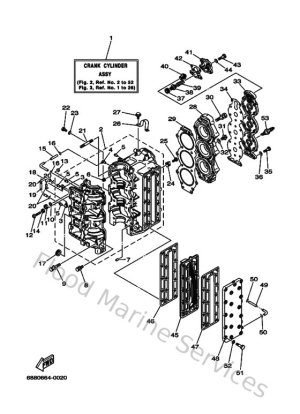 Diagram for Cylinder & Crankcase