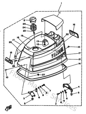 Diagram for Top Cowling