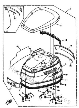 Diagram for Top Cowling