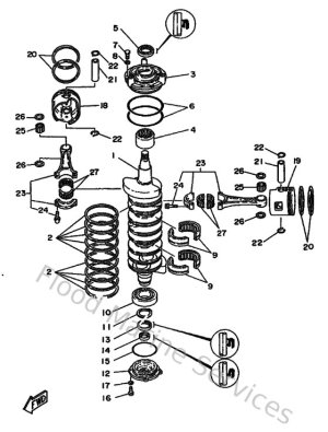 Diagram for Crankshaft & Piston