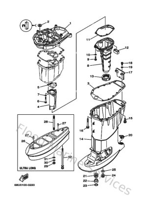 Diagram for Upper Casing