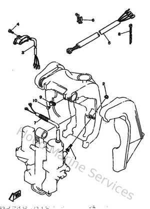 Diagram for Power Trim & Tilt Assy