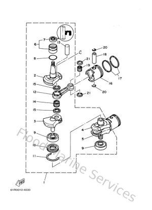 Diagram for Crankshaft & Piston