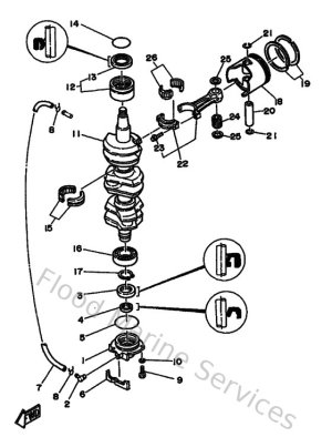 Diagram for Crankshaft & Piston