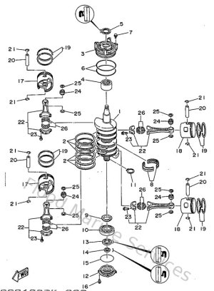 Diagram for Crankshaft & Piston