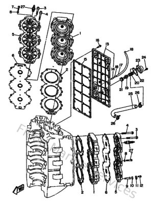 Diagram for Cylinder & Crankcase 2