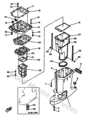 Diagram for Upper Casing