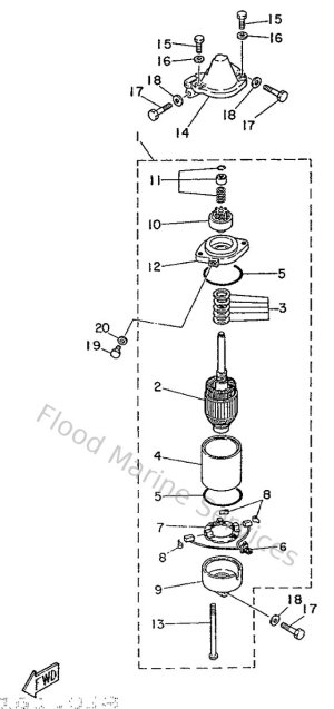 Diagram for Electric Motor