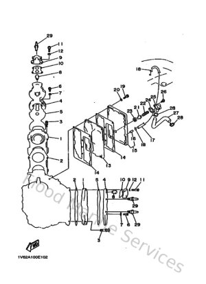 Diagram for Cylinder & Crankcase 2