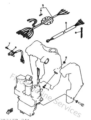 Diagram for Power Trim & Tilt Assy