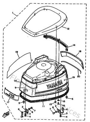 Diagram for Top Cowling