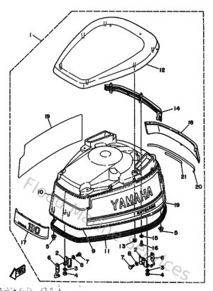 Diagram for Top Cowling