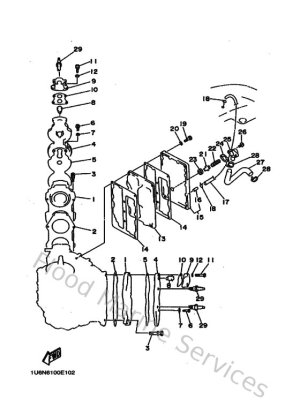 Diagram for Cylinder & Crankcase 2