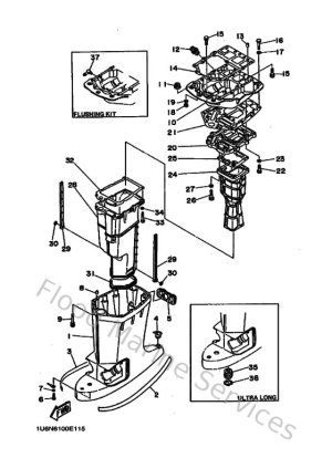Diagram for Upper Casing