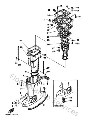 Diagram for Upper Casing