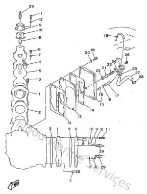 Diagram for Cylinder. Crankcase 2