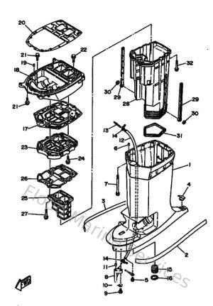 Diagram for Upper Casing