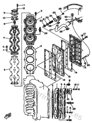 Diagram for Cylinder & Crankcase 2