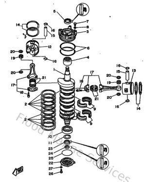 Diagram for Crankshaft & Piston