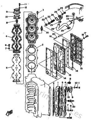 Diagram for Cylinder & Crankcase 2