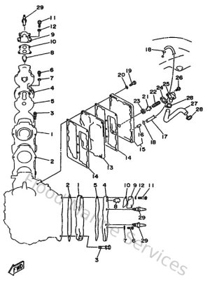 Diagram for Cylinder & Crankcase 2